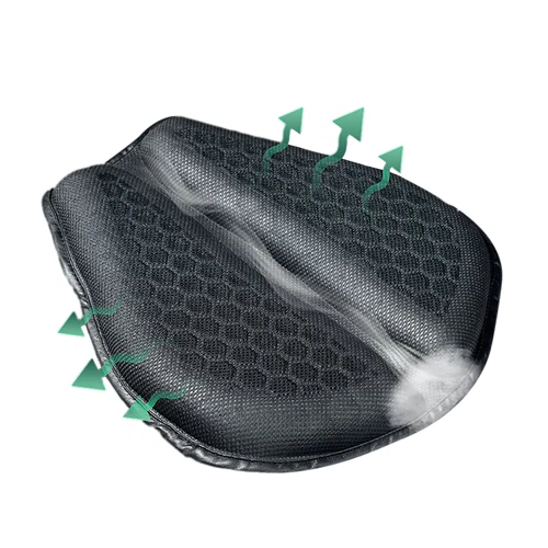 Luxora Motorcycle Gel Seat Pad for Long Distance Rides