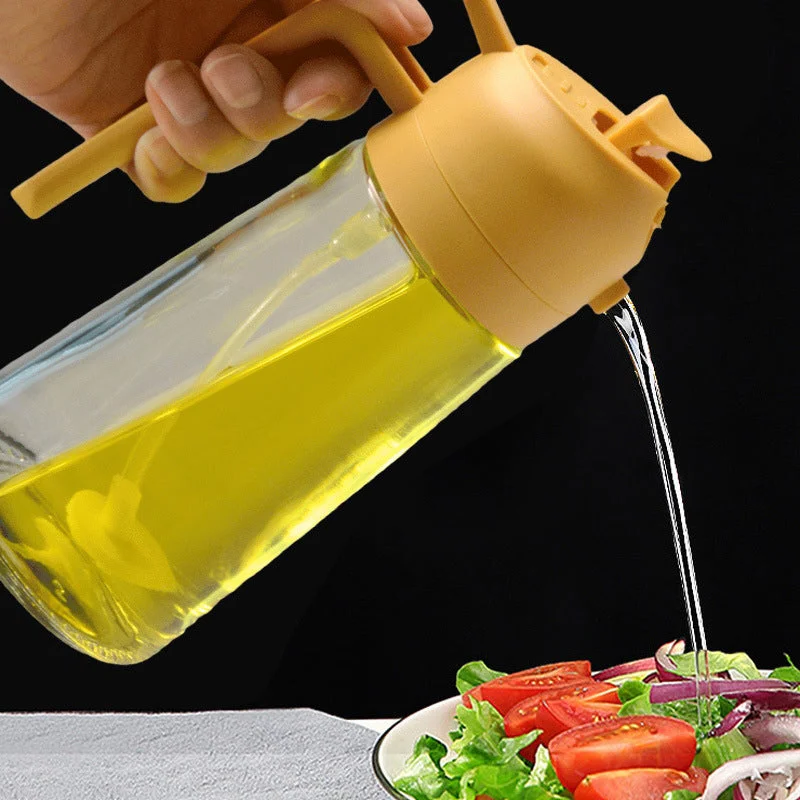 Royaleva 2-in-1 Glass Oil Sprayer and Dispenser Tool