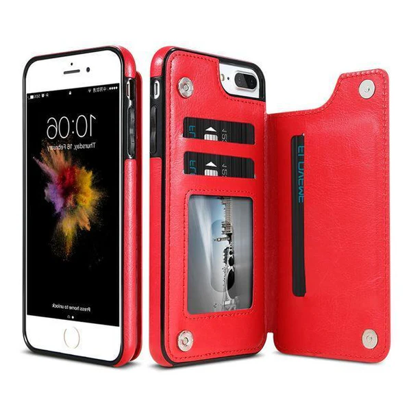 RoyaleGlow Luxury Leather Wallet Case For iPhone 12 Pro