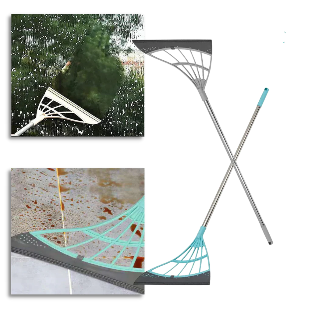 Luxora Telescopic Rubber Sweeper for Easy Cleaning
