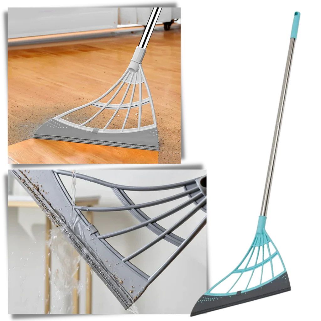 Luxora Telescopic Rubber Sweeper for Easy Cleaning