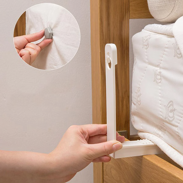 Luxora Bed Sheet Grippers Clip Set for Secure Linens