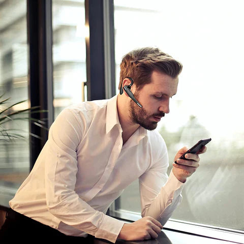 Luxora Trucker Dual Mic Wireless Bluetooth 5.1 Noise Cancelling Headset