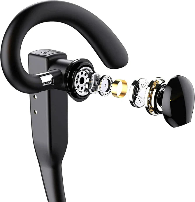 Luxora Trucker Dual Mic Wireless Bluetooth 5.1 Noise Cancelling Headset