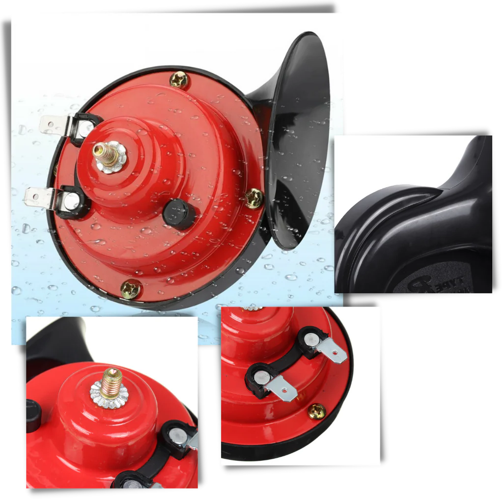 Luxora Powerful Truck Horn for Cars Loud 300dB Snail Horn