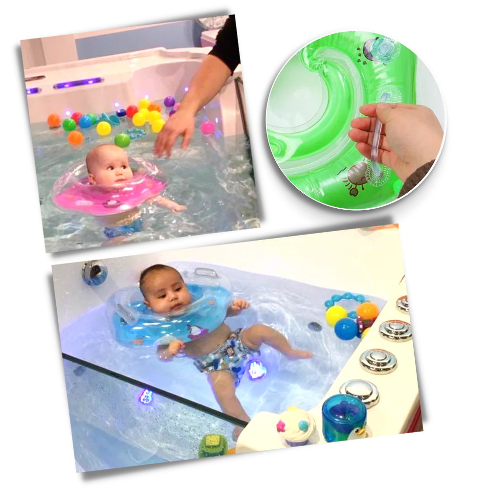 Luxora Baby Floating Neck Ring for Safe Water Fun