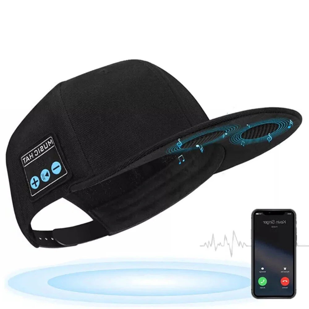Royaleva Bluetooth Speaker Baseball Cap – Wireless, Waterproof, and Stylish
