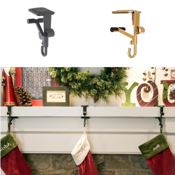 Luxora Heavy Duty 2-In-1 Garland And Stocking Hangers