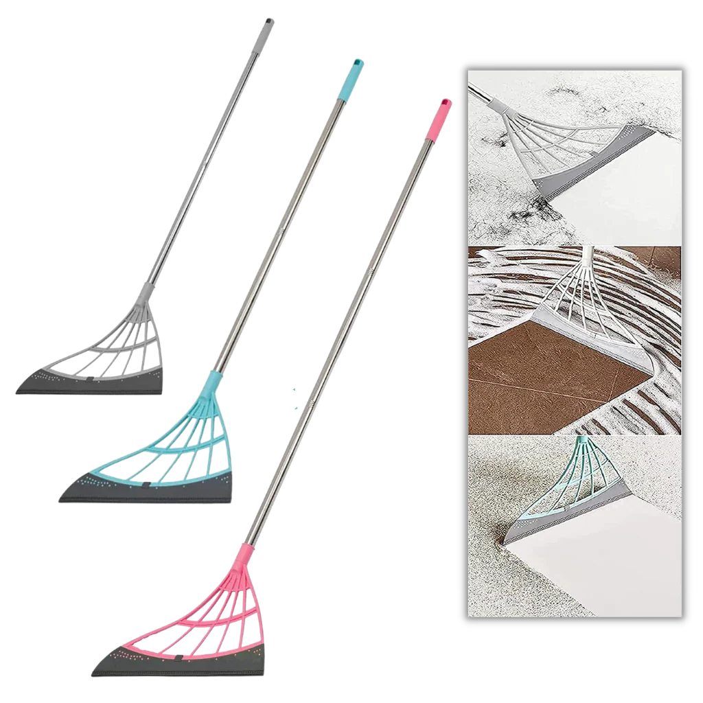 Luxora Telescopic Rubber Sweeper for Easy Cleaning