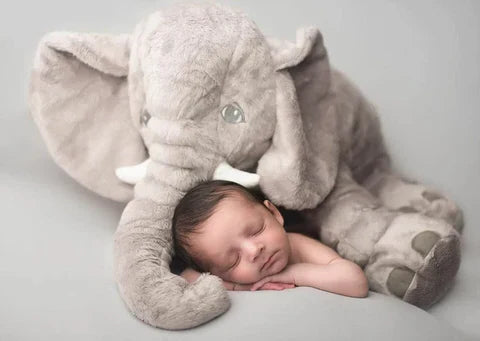 Royaleva Baby Elephant Cuddle Pillow for Kids Comfort