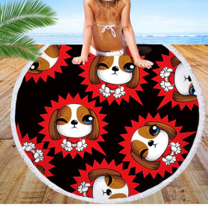 Royaleva Trendy Doggo Mat for Home and Beach Use