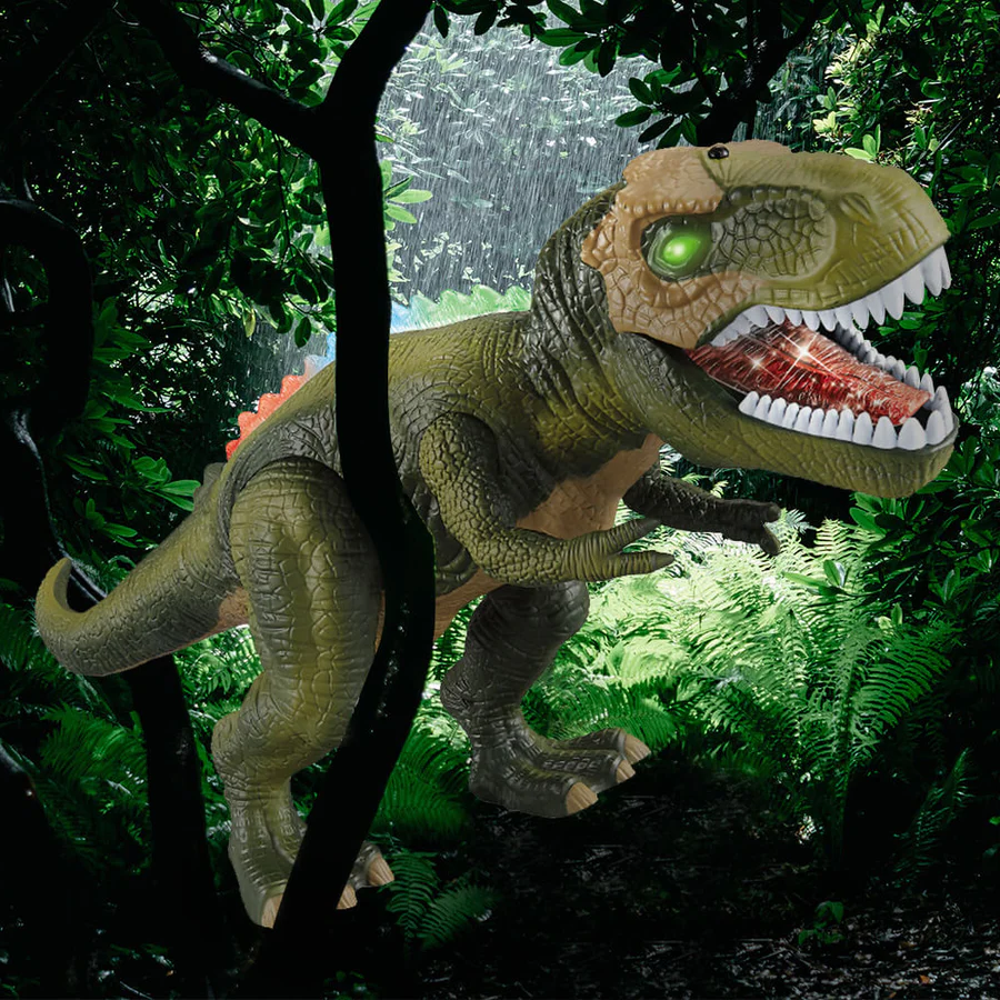 Royaleva Remote Control T-Rex Dinosaur With LED Light Up
