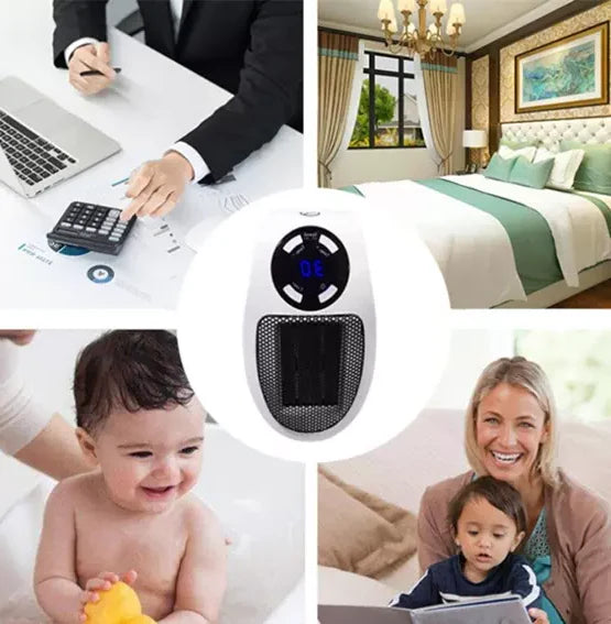 Royaleva 500W Mini Portable Electric Heater for Home Use