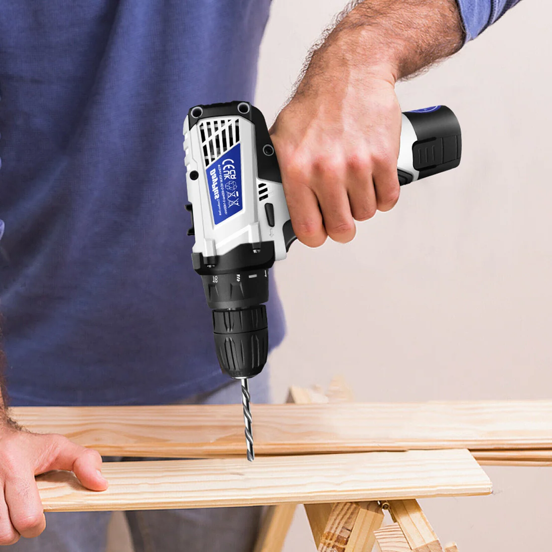 Royaleva Heavy Duty Cordless Electric Automatic Screwdriver Drill