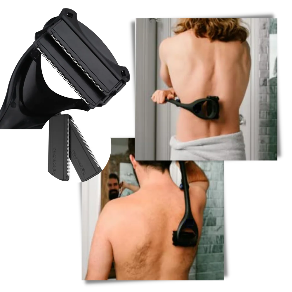 RoyaleGlow Back & Body Shaver for Smooth Hair Removal