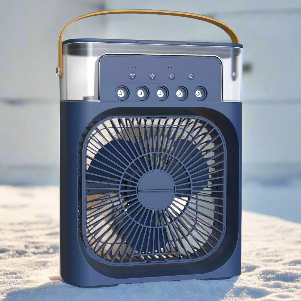 Royaleva Spray Small Fan Five Hole Humidification Mini Fan
