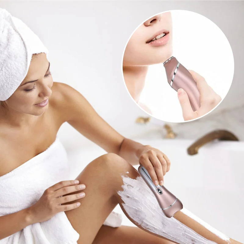 Luxora 3-in-1 Waterproof Electric Shaver for Women