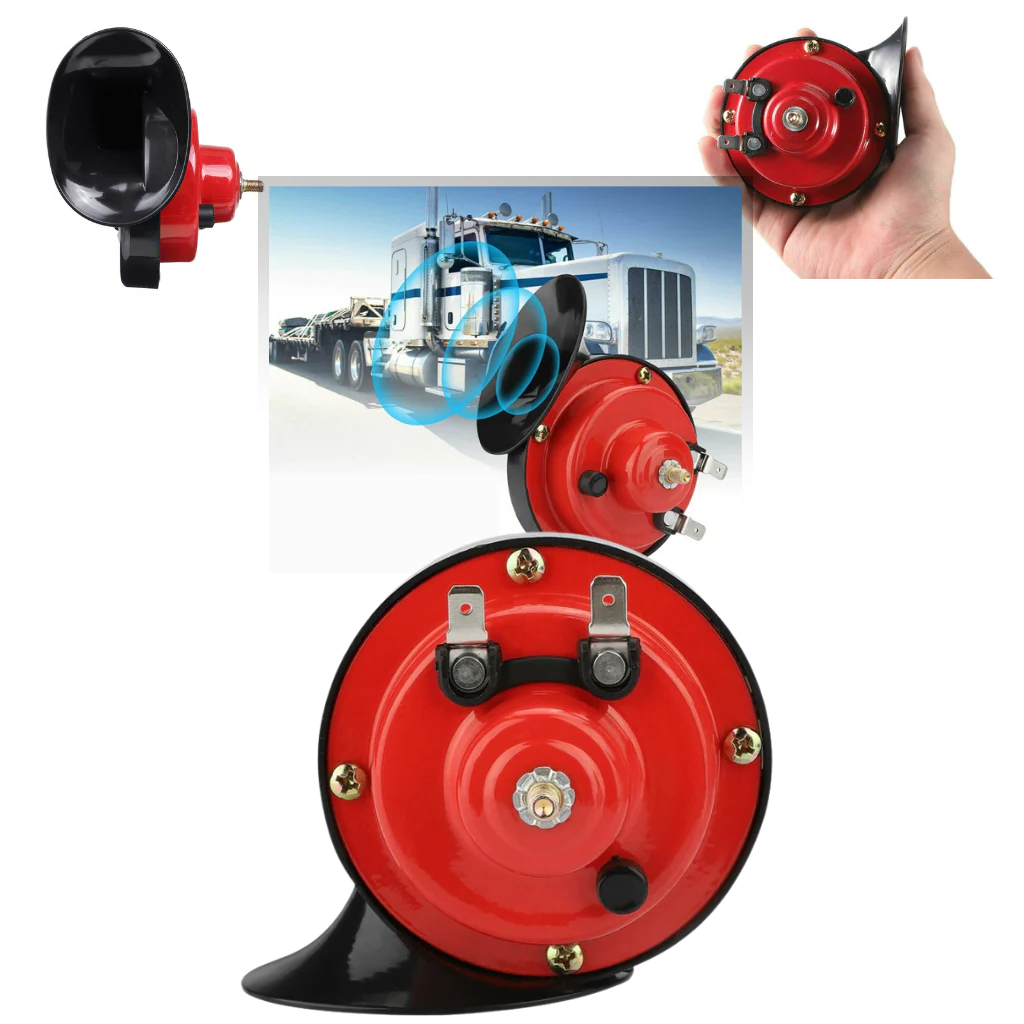 Luxora Powerful Truck Horn for Cars Loud 300dB Snail Horn