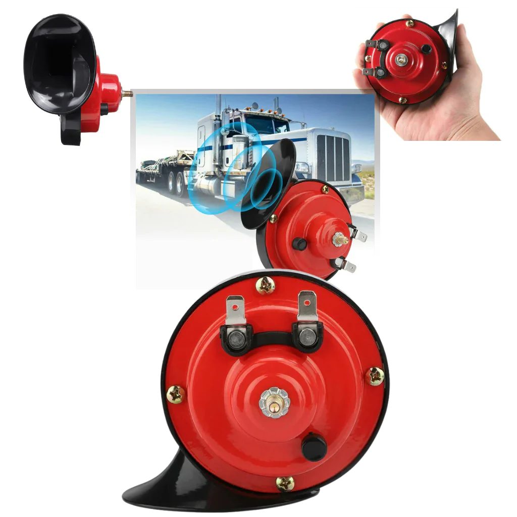 Luxora Powerful Truck Horn for Cars Loud 300dB Snail Horn