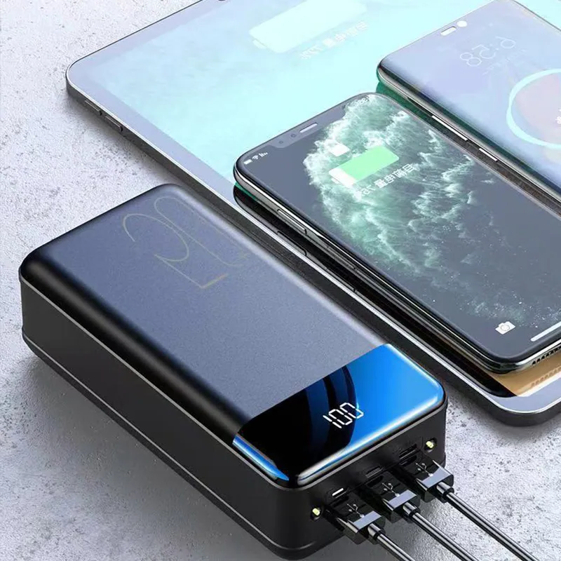 Royaleva 70000mAh Large Capacity Power Bank Super Fast Charging Mobile Power Tablet Mobile Computer External Power Supply