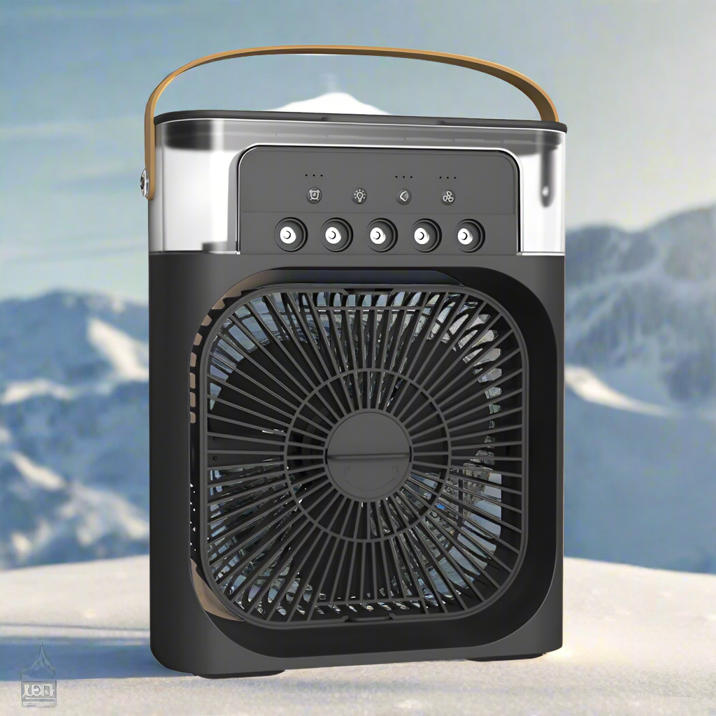 Royaleva Spray Small Fan Five Hole Humidification Mini Fan