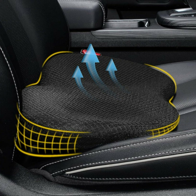 Luxora Car Seat Cushion for Shorter Drivers - Comfort Support