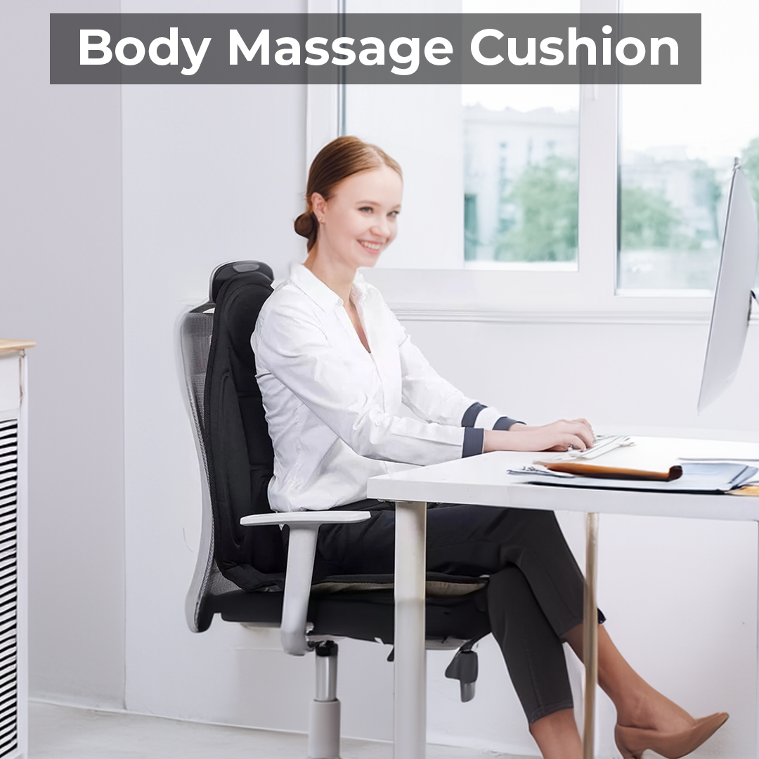 Royaleva Heated Massage Cushion Pad for Chair & Car