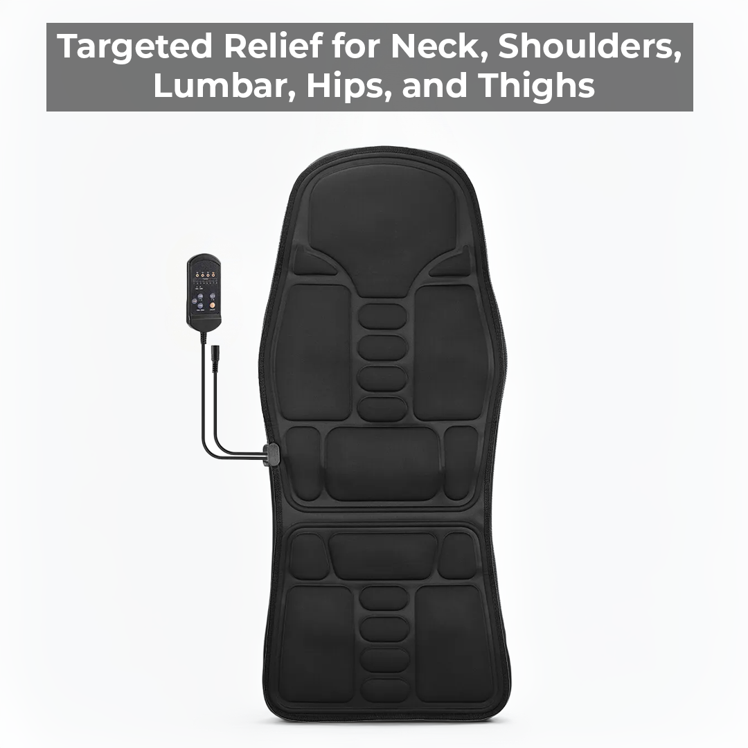 Royaleva Heated Massage Cushion Pad for Chair & Car