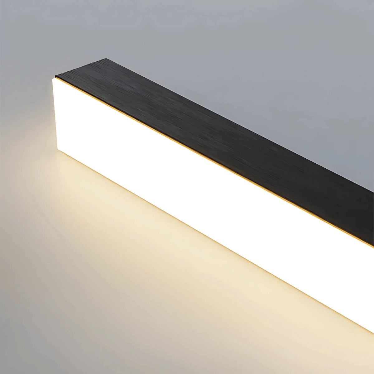 RoyaleGlow Modern Minimalist Linear LED Pendant Light- Adjustable Dining Room Chandelier