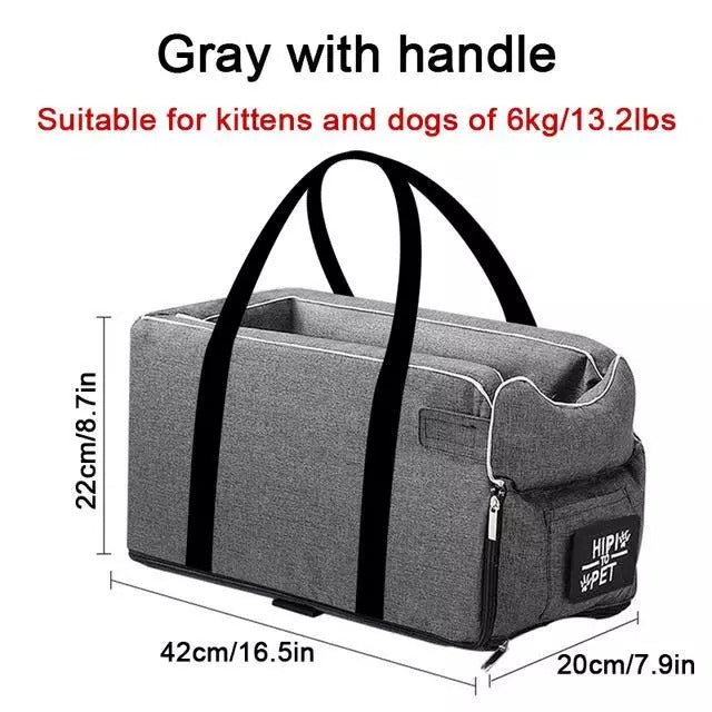 Royaleva Pet Car Seat for Small Dog and Cat Safe Ride