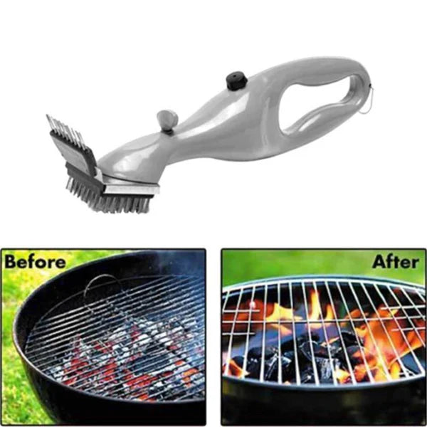 Luxora BBQ Steam Cleaning Brush for Effortless Grill Care
