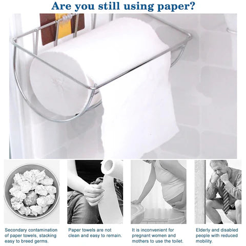 RoyaleGlow Ultra-Thin Bidet Attachment for Toilet