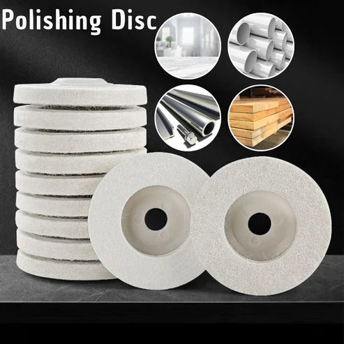 RoyaleGlow Polishing Disc - Universal Fit 4 Inch Wool Wheel