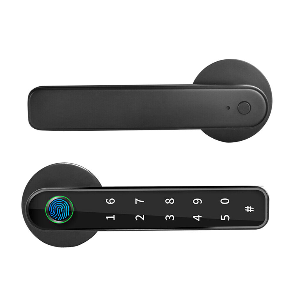 RoyaleGlow Smart Electronic Mobile App Controlled Bluetooth Fingerprint Door Lock