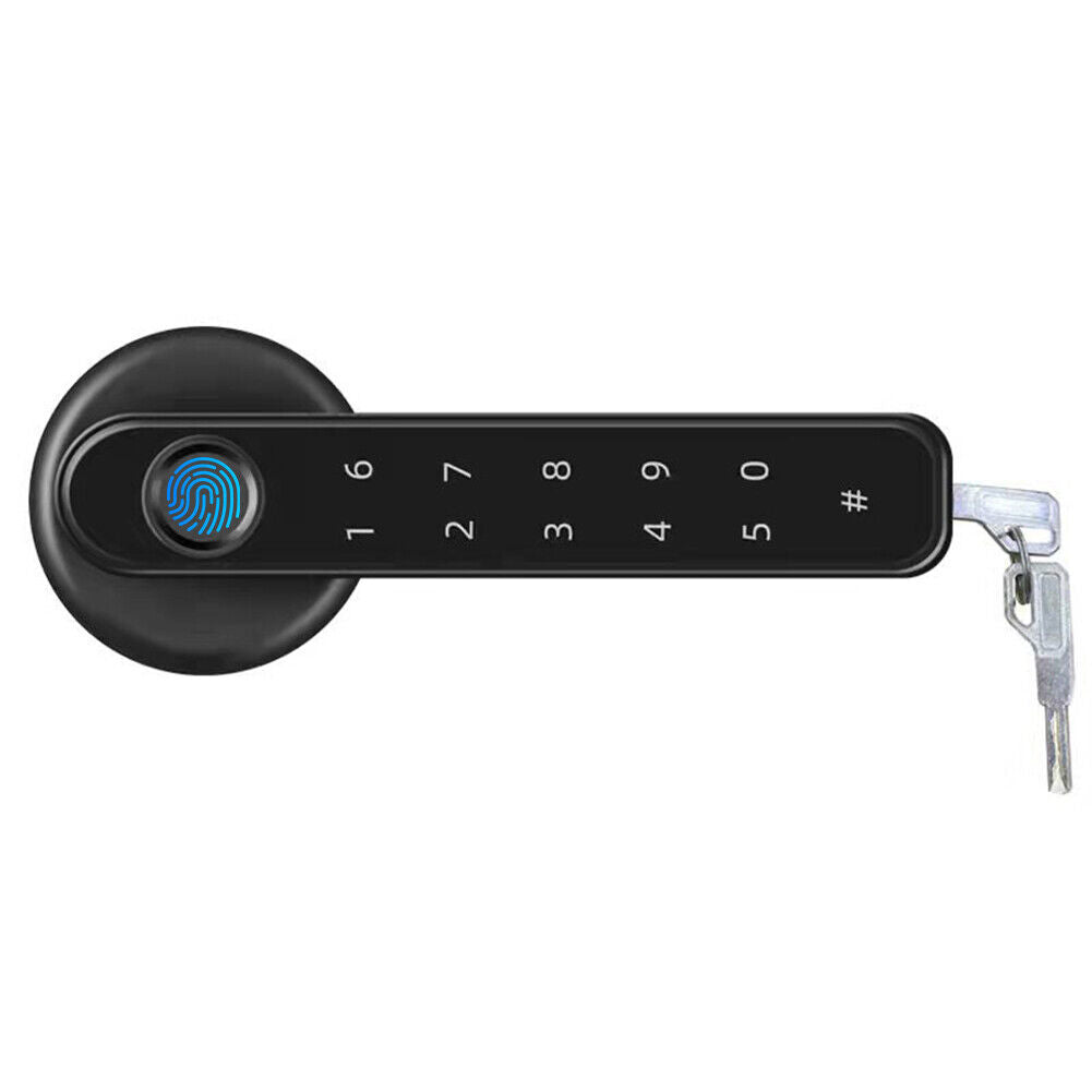 RoyaleGlow Smart Electronic Mobile App Controlled Bluetooth Fingerprint Door Lock