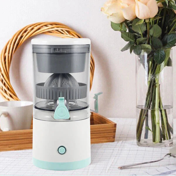 RoyaleGlow Portable Wireless Electric Fresh Orange Citrus Squeezer Juicer