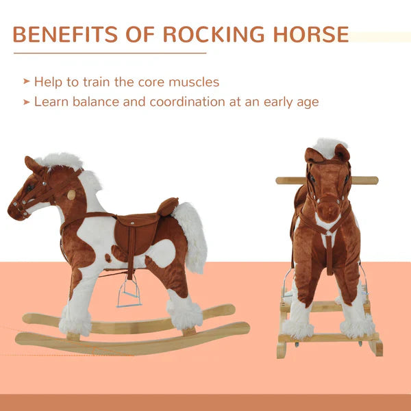Royaleva Premium Rocking Horse For Toddlers - Durable Fun