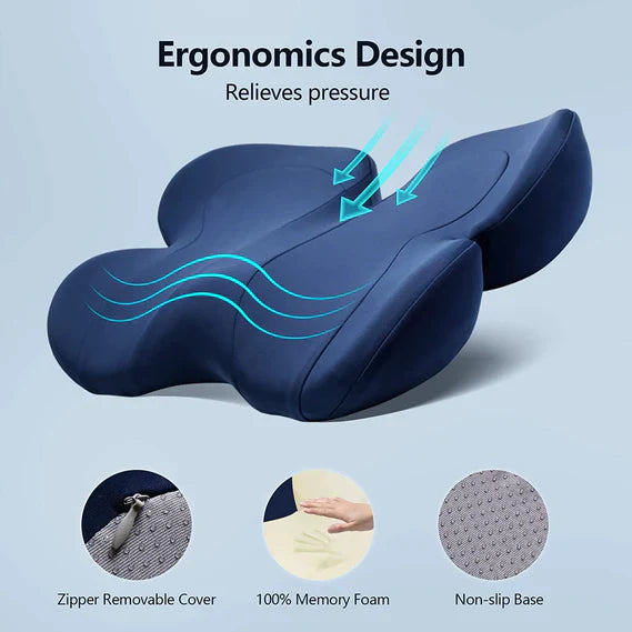 Royaleva Seat Cushion for Tailbone Pain and Pressure Relief
