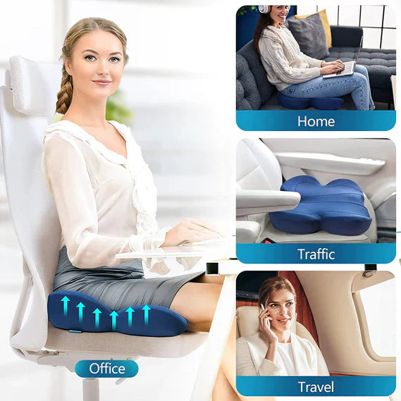 Royaleva Seat Cushion for Tailbone Pain and Pressure Relief