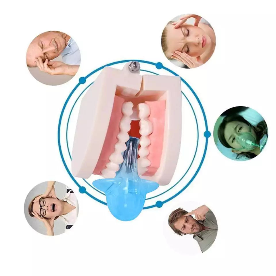 Luxora Silicone Anti-Snoring Tongue Device for Better Sleep