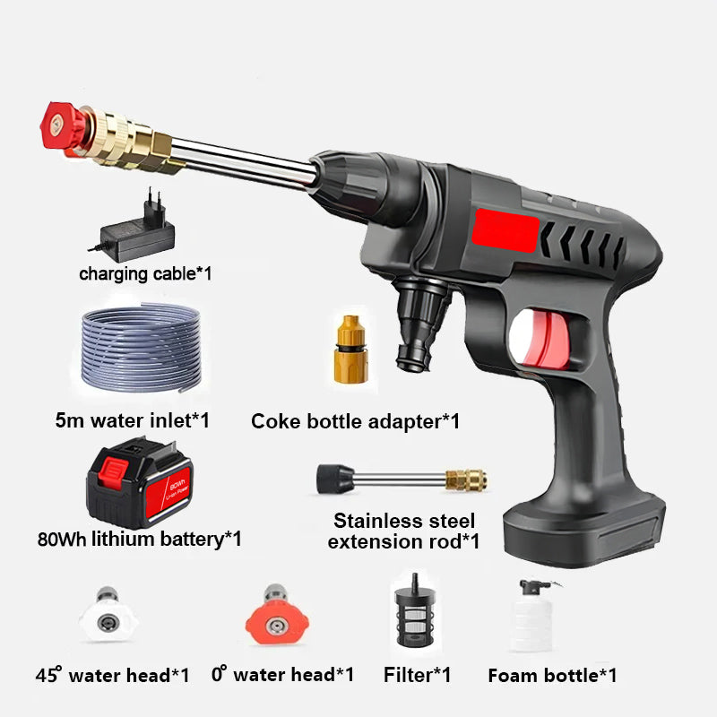 Luxora High Pressure Water Gun For Car Wash Portable 60Bar