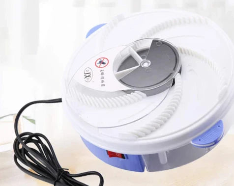 RoyaleGlow Rotating Electric Fly Trap for Indoor Use