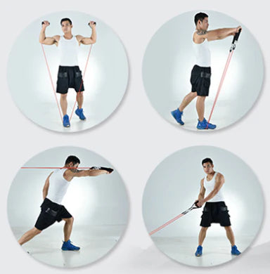 Royaleva Sport Elastics Set for Home Fitness Training