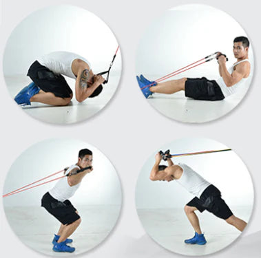Royaleva Sport Elastics Set for Home Fitness Training