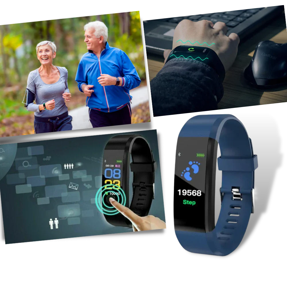 Luxora Senior Smartwatch with Health Tracking Features