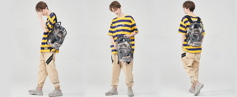 Royaleva Clear Backpack Heavy Duty for Secure Travel