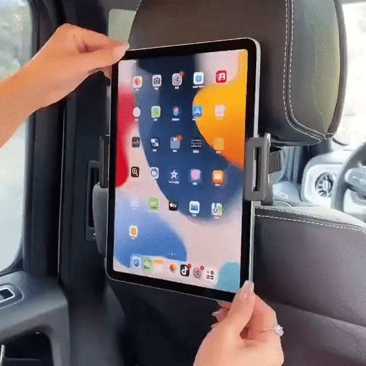 Luxora Tablet Holder for Car Headrest - 360° Rotation