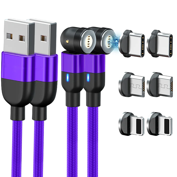 Royaleva Do-It-All Cable 3.0 - Charging Cable For iPhone Android and Type C
