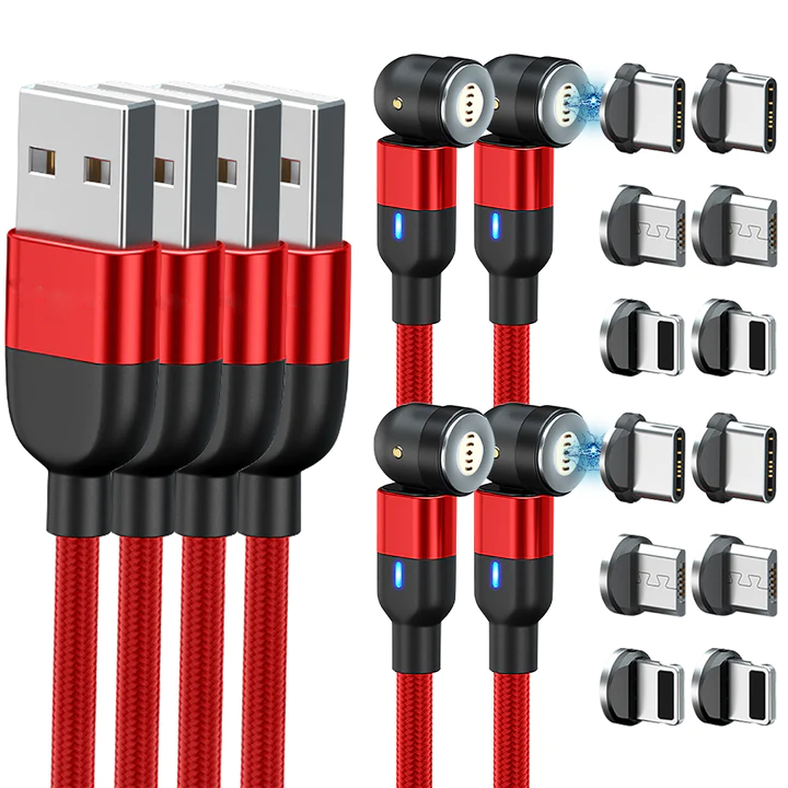 Royaleva Do-It-All Cable 3.0 - Charging Cable For iPhone Android and Type C
