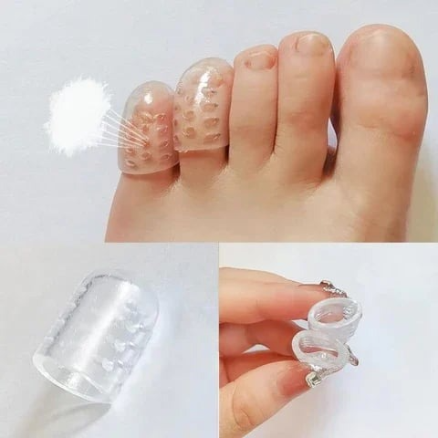 Royaleva Silicone Toe Protectors for Pain Relief Comfort